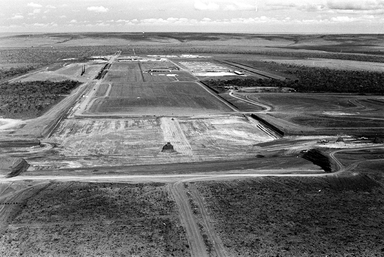 construção de Brasilia